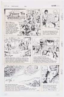 John Cullen Murphy ’’Prince Valiant’’ Sunday Comic Strip Original Artwork -- #3082 Dated 3 March 1996 | Nate Sanders