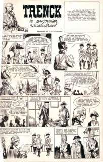 Funcken. 4 planches originales Trenck | BDEnchères