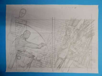 Laura Zuccheri - | Laura Zuccheri - Bozzetto/Sketch Originale Preparatorio - Julia Almanacco del Giallo 2014 "il caso dell’amico ritr." - (2014) | Catawiki