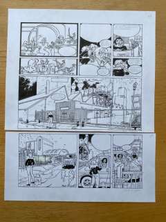 Kuijpers, Henk | Franka - Origineel van plaat 19 "Gratis Goud" + schets - (2021) | Catawiki