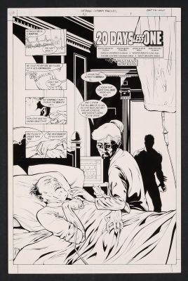 John Floyd | Original Art from Batman Gotham Knights #42 (2003) Page 1 Pencils by David Ross, Inks | mycomicshop.com