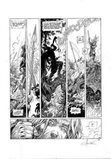 Aouamri, Mohamed | Aouamri, Mohamed - Planche originale - Saga Valta T3 - La Lance de Valgar - (2017) | Catawiki