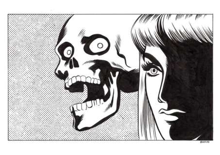 Lorenzo Bovo | Lorenzo Bovo - illustrazione originale “Satanik” | Catawiki