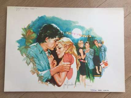 González, José | González, José - Original painting - 8250 - Place of many stars - (1980’s) | Catawiki