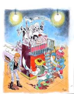 Godard, Christian - MARTIN MILAN. MILLE ANS POUR UNE AGONIE Couverture publiée