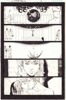 Sandu Florea, Tony Daniel - suicide squad #18 p. 1 - harley quinn and colonel rick flag kiss - 2017