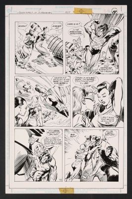 Tom Grindberg, Tom Palmer | Original Art from Adventures of Superman #563 (1998) Page 19 Pencils by Tom Grindberg, Inks by Tom Palmer | mycomicshop.com (Buy It Now)