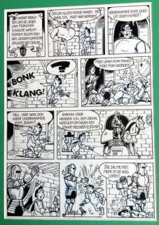 Jerom - groene albumreeks. nr. 25 - Originele pagina (p.12) - "De raven van de Tower" - Loose page - (1969) | Catawiki