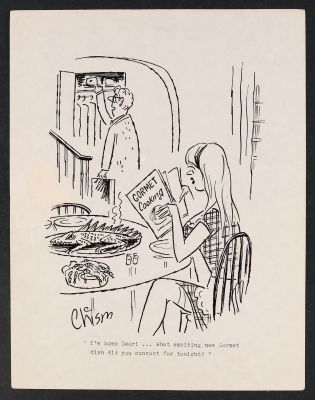 Jack Chism | Exciting New Gormet Dish Gag Strip by Jack Chism | mycomicshop.com (Buy It Now)