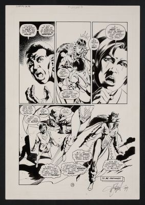 Original Art from Elven #2 (1995) Page 23 Pencils by Aaron Lopresti, Inks by Hilary Barta | mycomicshop.com