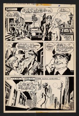 Original Art from Phantom Stranger #41 (1976) Story Page 6 Pencils and Inks by Fred Carillo | mycomicshop.com