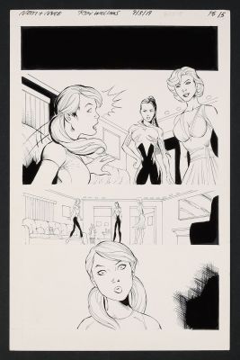 Ron Williams | Original Art from Notti & Nyce Halloween Special 2019 Page 15 Pencils and Inks by Ron Williams | mycomicshop.com