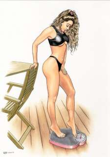 Lounis Chabane | Portfolio Summertime - Dessin original en couleur de Lounis Chabane - Format : 21 x 29,7 cm (2022) | Catawiki