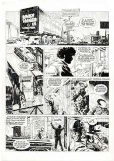 Mitton, Jean-Yves | Mitton, Jean-Yves - Originele pagina - Bloed en Stilte 9 - Ik was er niet eens - (1995) | Catawiki