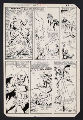 Mike Esposito, Sal Buscema | Original Art from Marvel Team-Up #130 (1983) Page 11 Breakdowns by Sal Buscema, Finished Art by Mike Esposito | mycomicshop.com (Buy It Now)