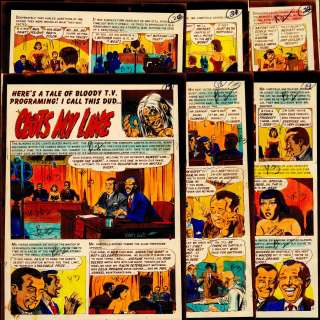 Evans - CLOTS MY LINE, TALES FROM THE CRYPT #43, 6 Pg SP Story (1954) | Russ Cochran