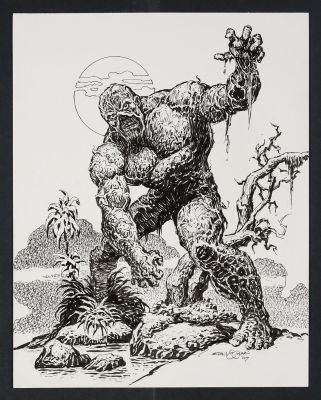 Ernie Chan | Swamp Thing Commission by Ernie Chan | mycomicshop.com