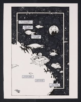 Trent Kaniuga | Original Art from Creed The Good Ship and the Voyage Home #1 (1997) Page 19 by Trent Kaniuga | mycomicshop.com