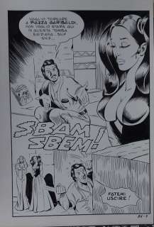 Dino Lionetti/Mario Janni | Dino Lionetti/Mario Janni - Tavole originali - Maghella n°83 - Godi Popolo - Page volante - (1977) | Catawiki