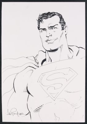 Greg Larocque | Superman Sketch | mycomicshop.com