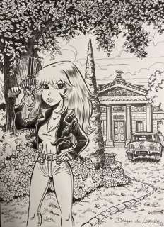 De Lazare, Dragan | De Lazare, Dragan - Dessin original - Rubine - (2022) | Catawiki