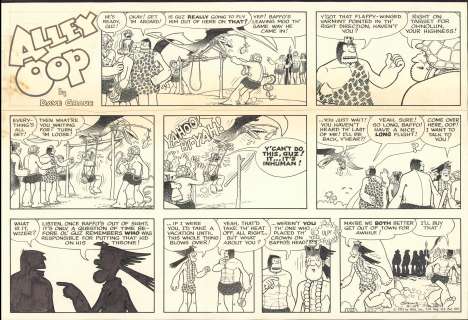 Graue - ALLEY OOP, Sunday Page Art (5/27/1973) | Russ Cochran