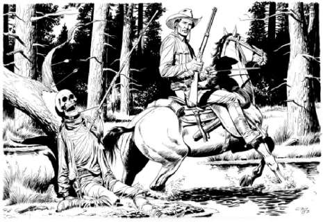 CLAUDIO VILLA  -  Tex. Un macabro trofeo nella foresta