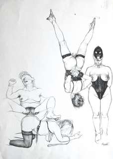 Riccardo Mannelli | Riccardo Mannelli - Illustrazione originale - Page volante | Catawiki