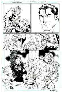 Garza - SUPERMAN/THUNDERCATS #1 Pg 26, DC, Art (2004) | Russ Cochran