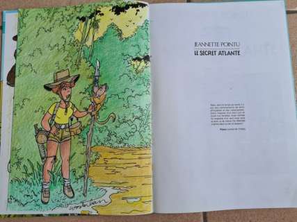 Wasterlain | Jeannette Pointu T6 - avec dessin original couleur + ex-libris - Cartonné - Réédition - (1992) | Catawiki