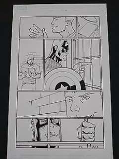 Craig Rousseau - Captain America #1 - Page 18 - The Korvac Saga - Original Artwork by Craig Rousseau - (2011)