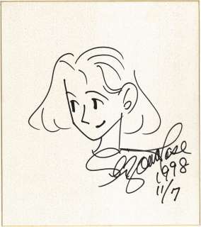 Seizo Watase Hand-Drawn Shikishi | Mandarake (Big Web)