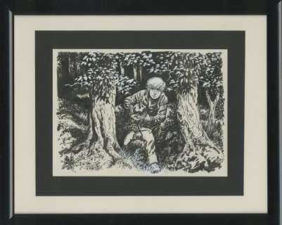 Hans G. Kresse | Hans G. Kresse - Originele tekening - (jaren 1980) | Catawiki