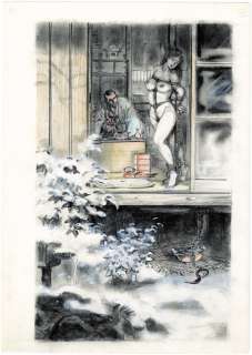 Toshiyasu Maeda Hand-Drawn Color Illustration | Mandarake (Big Web)