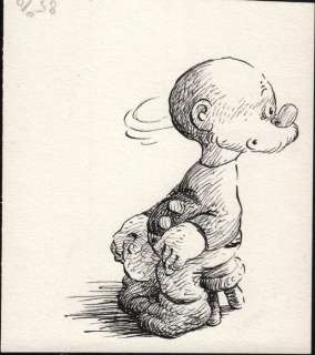 Dulieu, Jean | Dulieu, Jean - Originele tekening - Paulus en Eucalypta de heks - (1963) | Catawiki