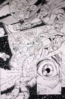Rob Leifeld Supreme Original Comic Book Art | Taurus Auctions