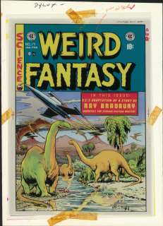 WEIRD FANTASY #17, Cover, 4 Color Key (1980s) | Russ Cochran