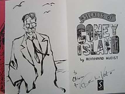 Reinhard Kleist - Reinhard Kleist - The secrets of Coney Island - Met opdrachttekening - Cartonné - EO - (2009)