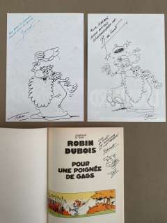 Turk / Degroot | Robin Dubois V1 - Pour une poignée de gags + 6x dédicace - B - EO - (1974) | Catawiki