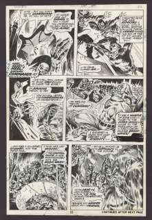 WEREWOLF BY NIGHT Issue #9 Interior Page | ComicConnect