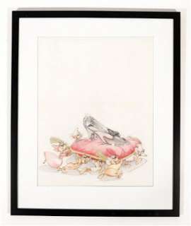 Cinderella’s Slipper Watercolor | Guernseys