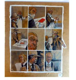 Le Hénanff, Fabrice | Le Hénanff, Fabrice - Planche originale couleur - H H Holmes T2 - (2009) | Catawiki