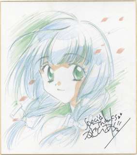 Aya Kadoi Hand-Drawn Color Shikishi "Underclassman" Mizuho Yuki | Mandarake (Big Web)