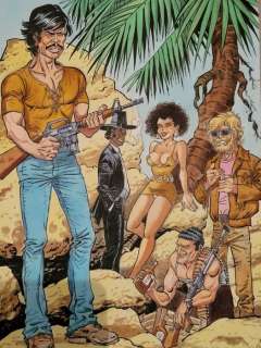 Gürsel, Gürçan | Gürsel, Gürçan - Dessin original couleur - Hommage à Malik | Catawiki