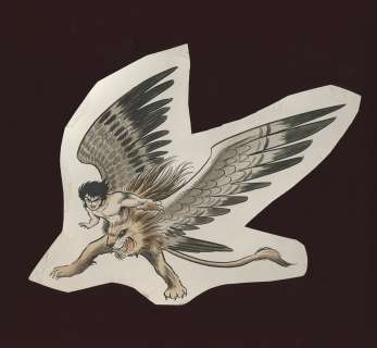 Ken Ishikawa Hand-Drawn Color Illustration "Maju Sensen" | Mandarake (Big Web)