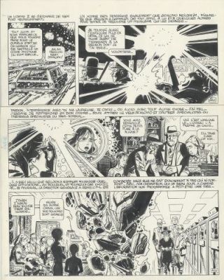 Jean-Claude Mézières | Valérian,Tome 10, Brooklyn station - Terminus cosmos, Planche 26 | Galerie 9ème Art