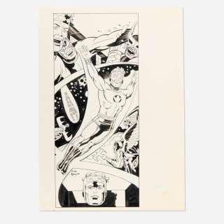 Jack Kirby and Greg Theakston, Who’s Who: The Definitive Directory of the DC Universe #13 Page 24 Original Art (D.C.,… | Landry Pop Auctions