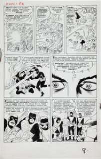 Jack Kirby and Paul Reinman X-Men #1 Page 7 Original Art (Marvel, 1963). From the hallowed halls of the House of -