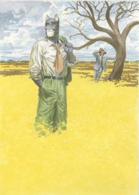 Juanjo Guarnido - Blacksad, Couverture du Tome 5, Amarillo, édition tirage de tête