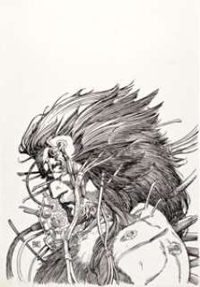 Barry Windsor-Smith Marvel Comics Presents #78 Wolverine Weapon X Part 6 Cover Original Art (Marvel, 1991). - | Heritage
